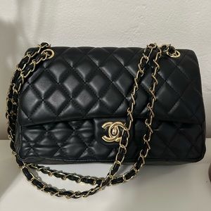 Chanel classic double flap black